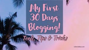 My first 30 days Blogging