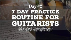Guitar Modal Workout