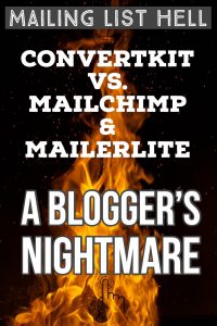 Convertkit vs. Mailchimp Mailerlite