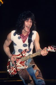 Guitarist Eddie Van Halen