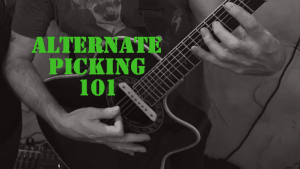 alternate picking exercises tabs for guitar