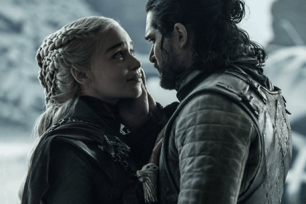game of thrones jon and dany
