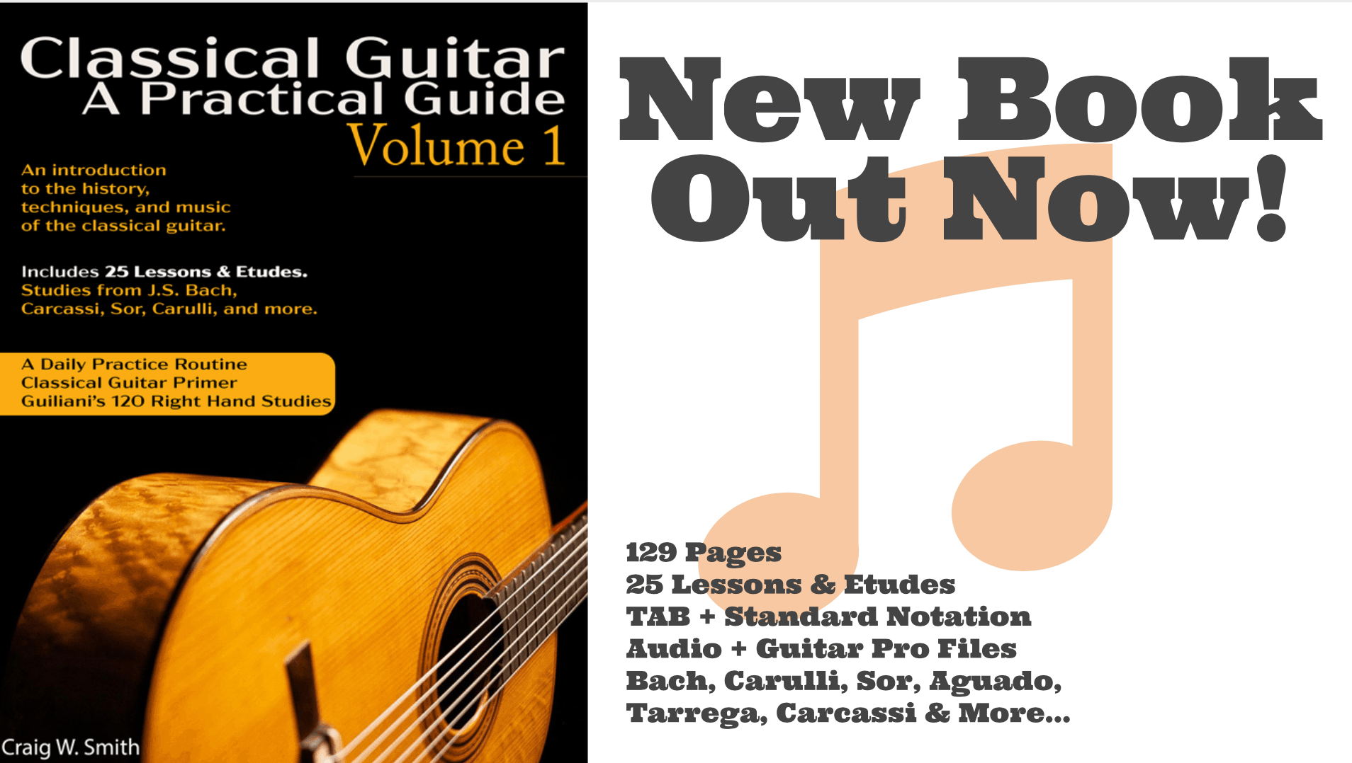 Classical Guitar A Practical Guide – New Book Out Now | Life In 12